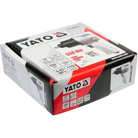 Pistol pneumatic 1/2" 550 Nm AL Yato YT-09511 - ZEP.RO - Ți-e la îndemână!