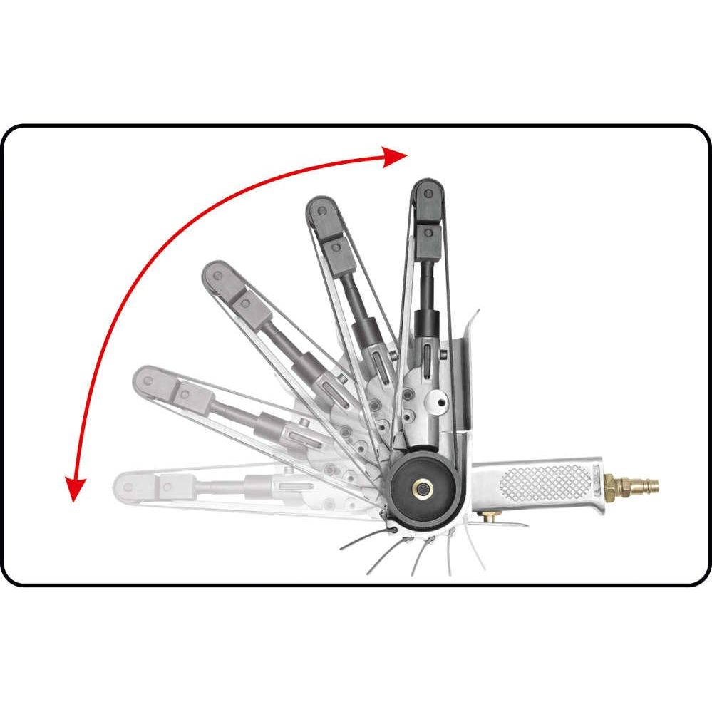 Polizor Pneumatic Cu Banda 20X520Mm Yato - ZEP.RO - Ți-e la îndemână!