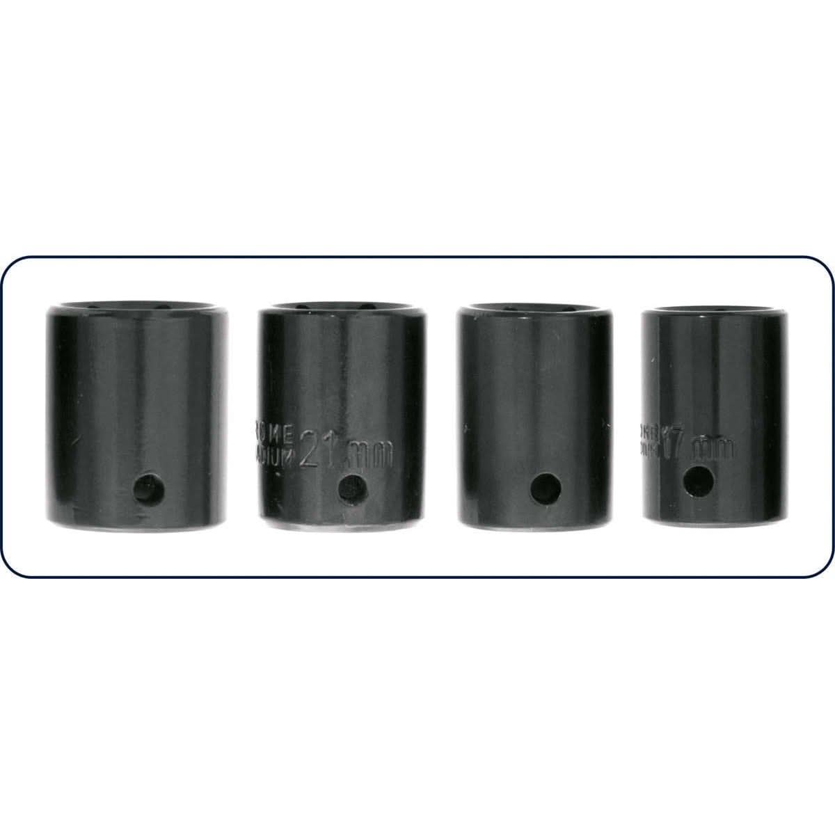 Set Pistol Impact Electric Sthor 1/2, 800W + 4Tub17-22 - ZEP.RO - Ți-e la îndemână!