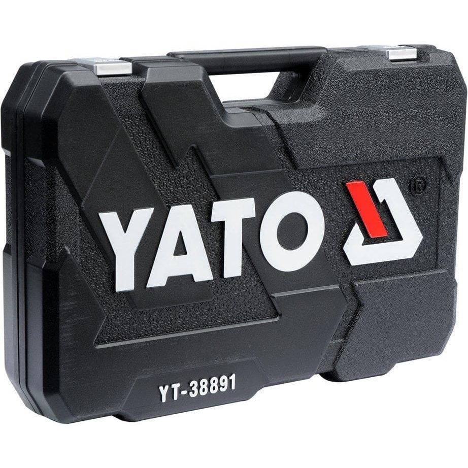 Trusa chei tubulare + antrenor YATO YT-38891, 1/2-1/4 109buc - ZEP.RO - Ți-e la îndemână!