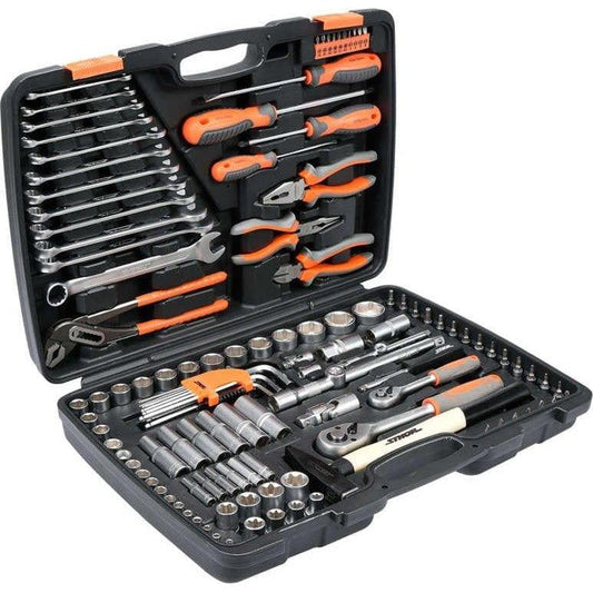 Trusă tubulare Sthor 58690, 1/2 - 1/4'', 122 buc - ZEP.RO - Ți-e la îndemână!