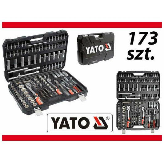 Trusa De Scule Yato YT-38931, Tubulare + Antrenor, 173 Bucati - ZEP.RO - Ți-e la îndemână!