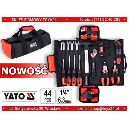 Geantă cu scule Yato YT-39280, 44 piese - ZEP.RO - Ți-e la îndemână!