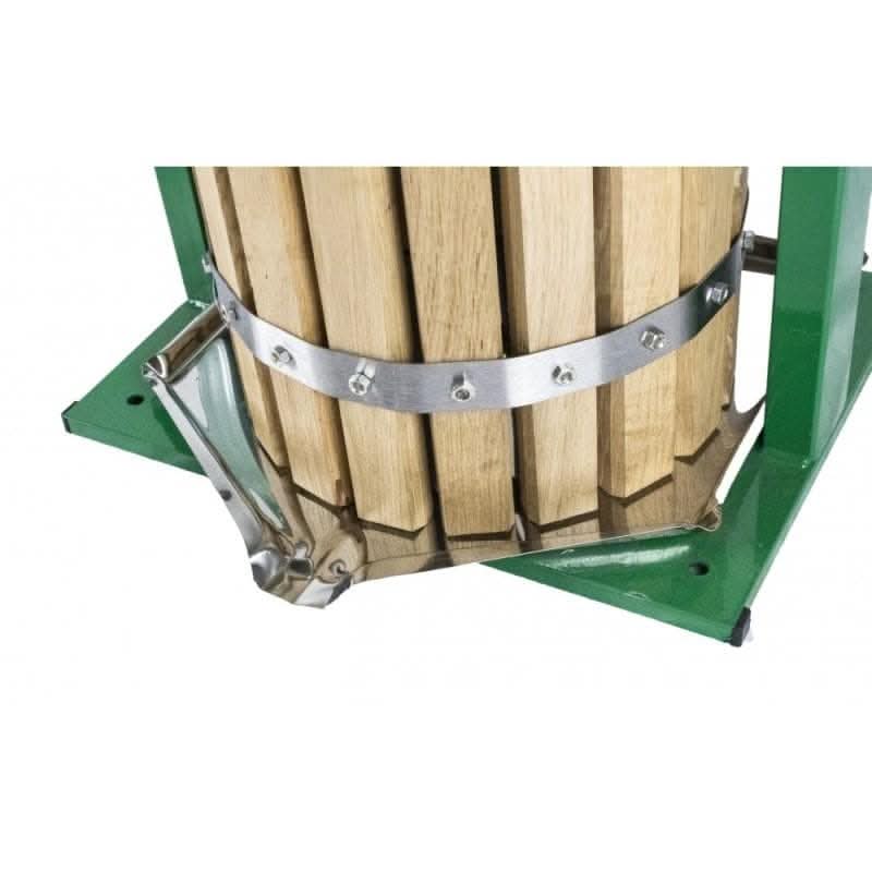 SET ZDROBITOR STRUGURI MANUAL 300-350KG/ORA, 25 LITRI, PANDORA + TEASC LEMN VILEN 25L - Ro-Unelte