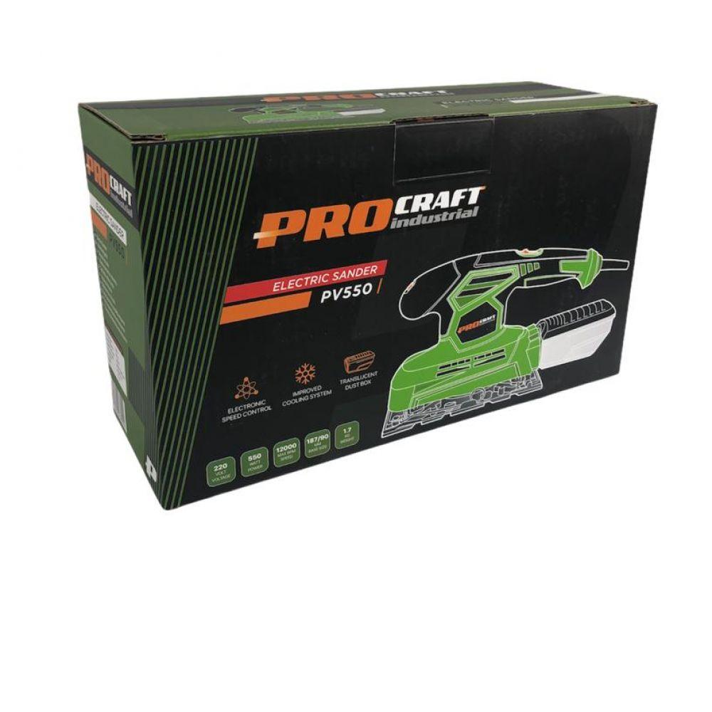 Slefuitor Procraft Industrial Pv550, 550 W, 187X90 Mm, 12000 Rpm - ZEP.RO - Ți-e la îndemână!