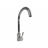 Baterie bucatarie MIXXUS SUS-011 CHROME din otel inoxidabil, Monocomanda, Racorduri incluse - ZEP.RO - Ți-e la îndemână!