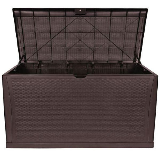 Lada depozitare gradina Tough Master 460L, model TM-SBR46H, 120x61x63 cm, Culoare brun cafea - ZEP.RO - Ți-e la îndemână!
