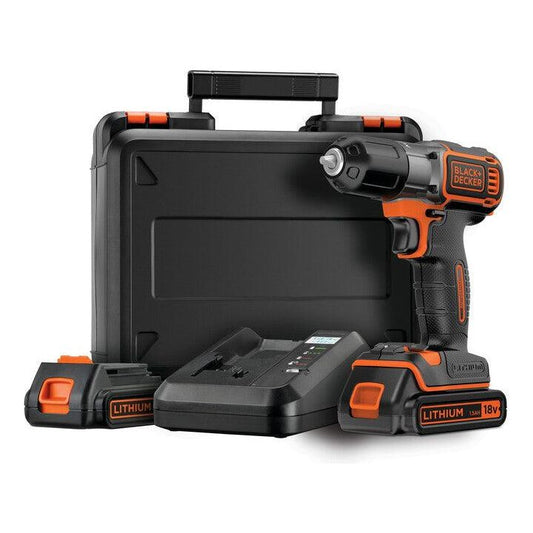 Masina de gaurit si insurbat Black & Decker ASD18KB-QW, 18 V, Li-Ion, 1.5 Ah, 800 rpm - ZEP.RO - Ți-e la îndemână!