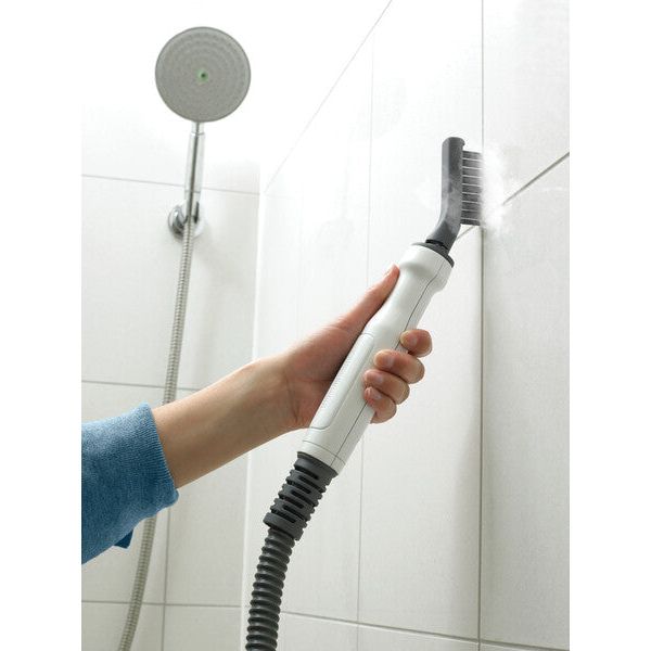 Mop cu abur 9 in 1 Black+Decker 9 in 1, 1300W, 0.5L, SteaMitt, 2 pad-uri, Alb/Albastru - ZEP.RO - Ți-e la îndemână!