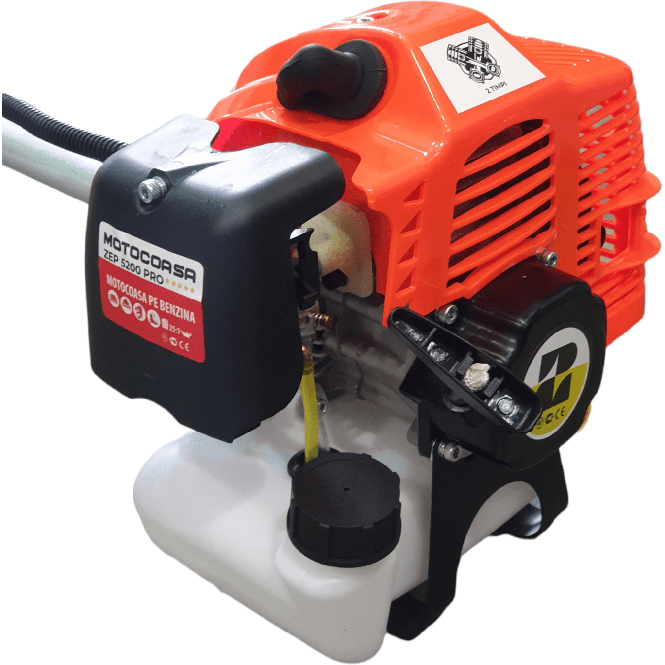 Motocoasa ZEP PRO 5*, 5.7 CP, 10.000RPM + 8 Accesorii - ZEP.RO - Ți-e la îndemână!